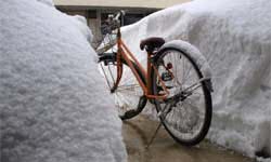 雪国ですが蓄暖で十分暖か